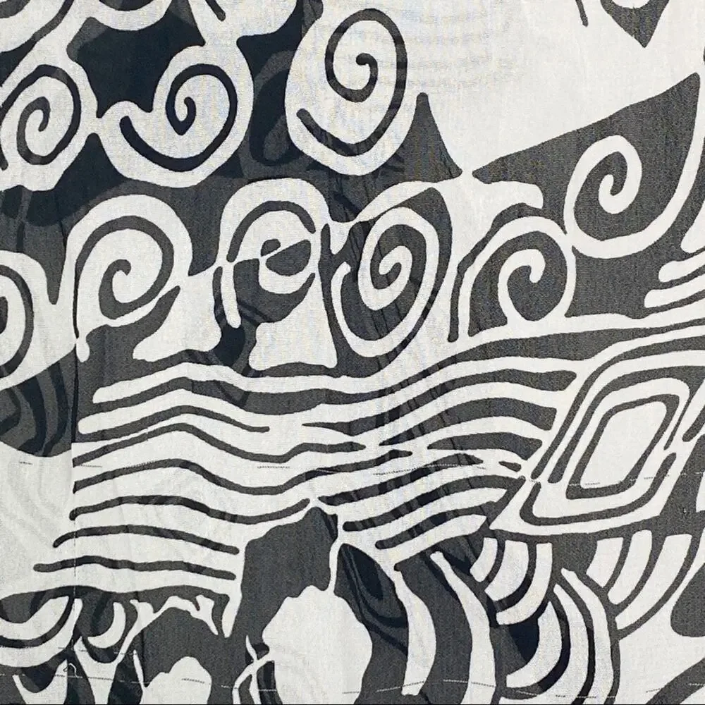 Dress Barn Woman 3X V Neck Top BoHo Graphic - Picture 8 of 9